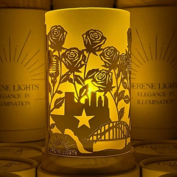 Selena Candle Holder - Rechargeable Candle - Picture 2 of 7